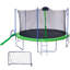 Trampoline 16 pi avec glissade