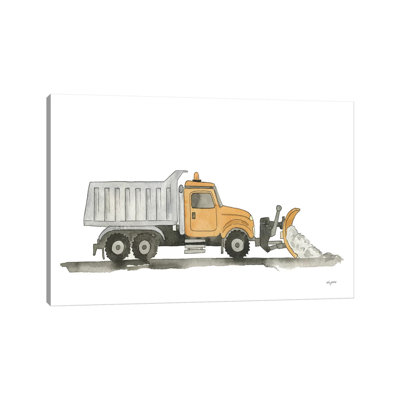 " Snow Plow " by Kelsey McNatt Painting Print