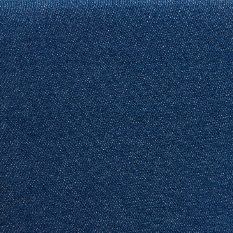 Atoya Upholstered Panel Headboard, King, Navy Denim