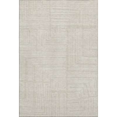 Premium Machine Washable Harrietstown AMF1045 Geometric Rug