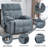 Lift Recliner Chair Heat Massage Dual Motor Infinite Position Up To 350 LBS Large Electric Power Lift Recliners With Power-Remote, Medium-Firm And Heavy Duty, Blue
