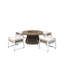 Ensemble de conversation avec coussins 5 pièces Dejone-1635343214