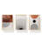 3 Pieces Decorative Solid Wood Frame Painting