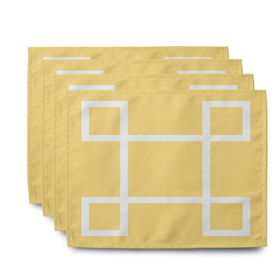 Daloni Polyester Geometric Rectangle Placemat