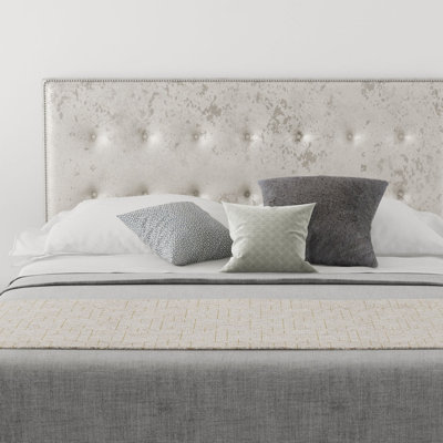 Wem Upholstered Velvet Headboard