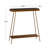 Acoff Glass Top Console Table-802010814