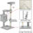 Crossno 44 " H Cat Scratching Post