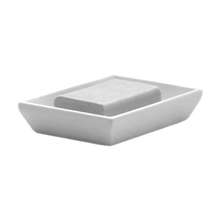 Porte-savon Jamila, Blanc