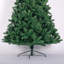 Arbre de Noël artificiel 7,5 pi avec sapin en PVC naturel avec support pliable