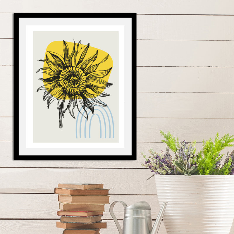 Sunny - Single Picture Frame Print, 70cm H x 50cm W