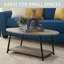 Table basse ovale à 2 niveaux Coast-1805640026