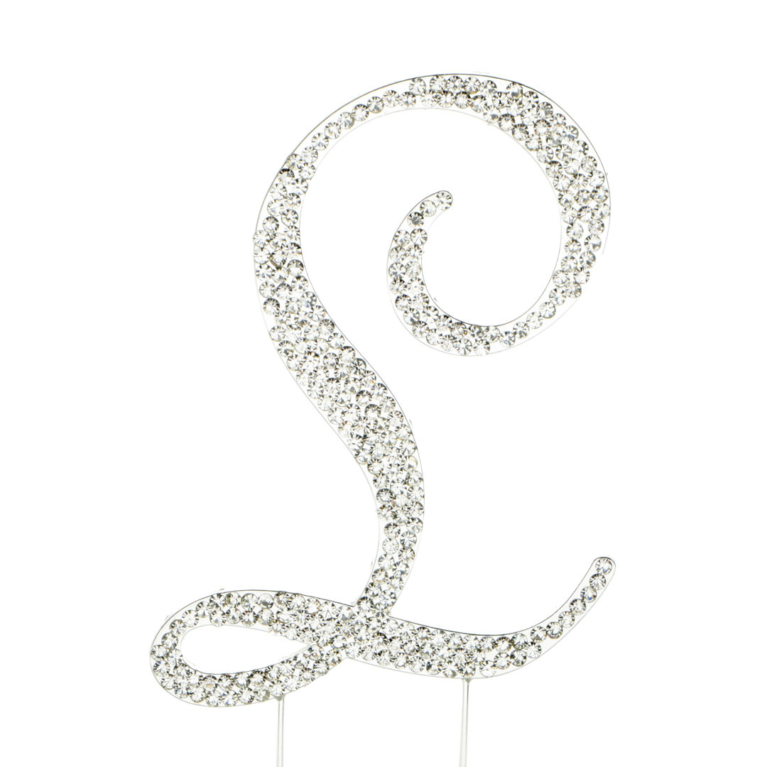 "L" Rhinestone Cake Topper Bala Ceiling Fans