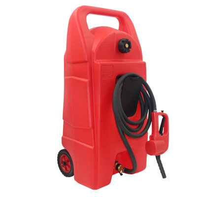 Réservoir de carburant portatif de 15 gallons avec roues