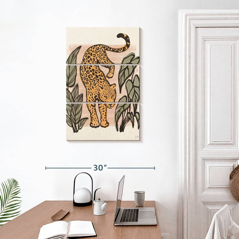 Brampt Jungle Cats I, H 32 po x l 20 po