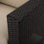 Club Chair Mp1 - Chaise de patio polyvalente en tissu imperméable et assise en fer pour l'extérieur