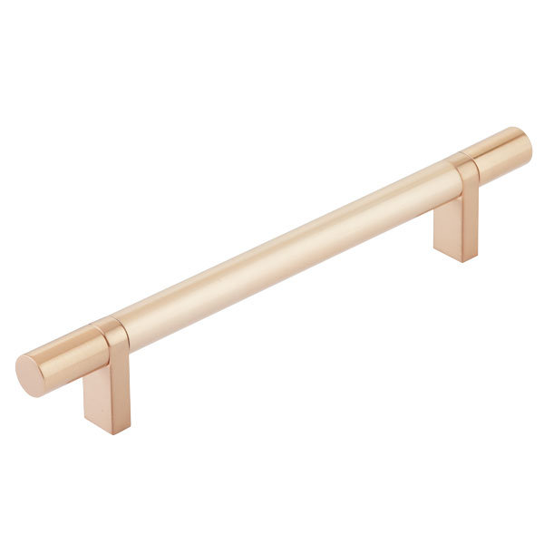 Select Cabinet Pull Bar / Handle Pull, 6", Satin Copper