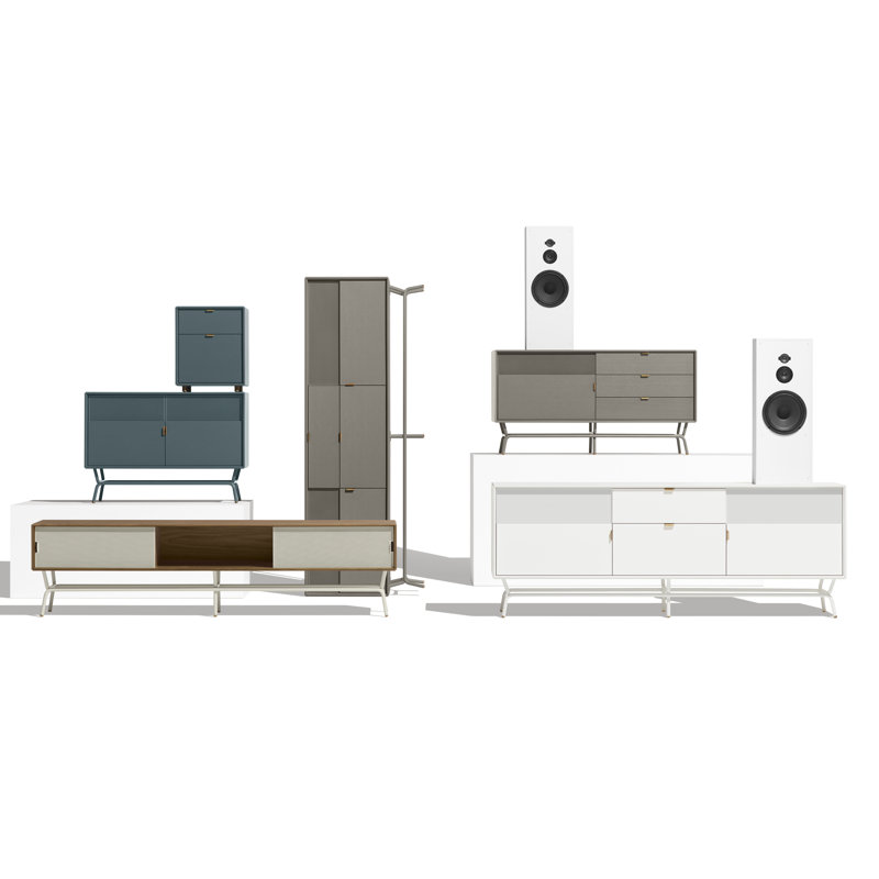 Dang Media Console, Marine Blue