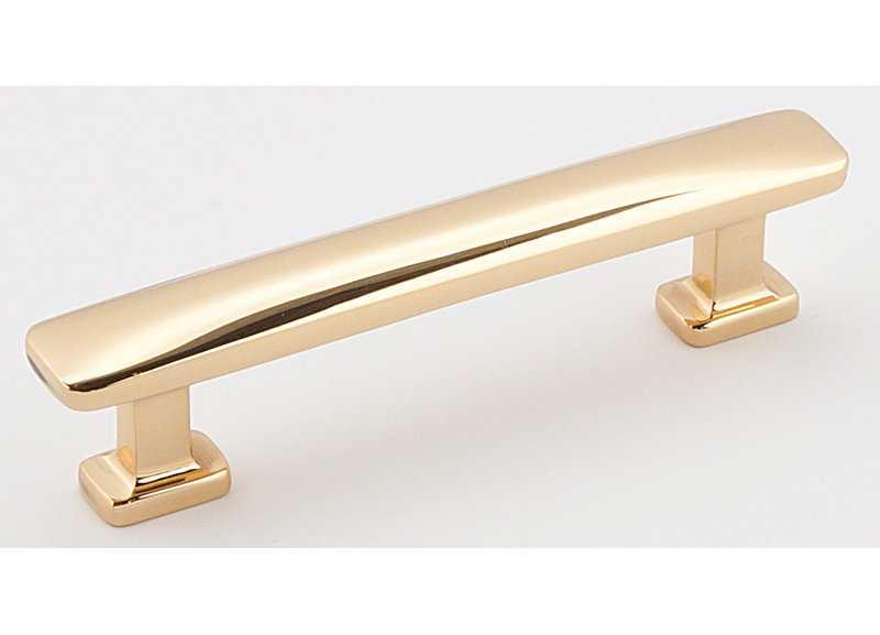 Cloud Bar / Handle Pull, Polished Brass
