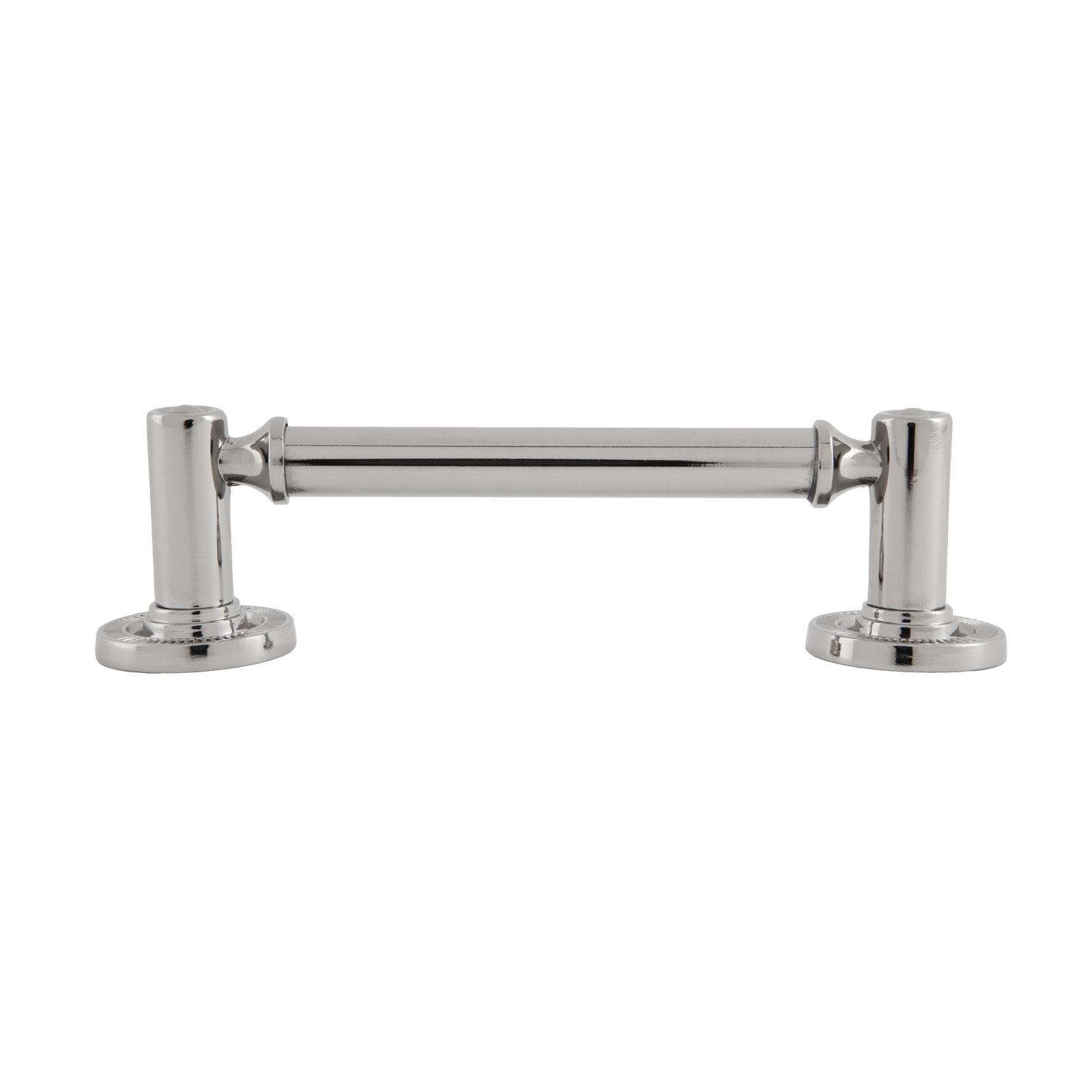 Minted Bar Pull, Polished Nickel, 3 3/4"