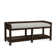 Banc de rangement en osier Glinda