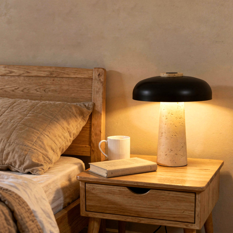 Resin Table Lamp, Medium