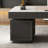 Black Rectangular with 6 drawers desk-109742706