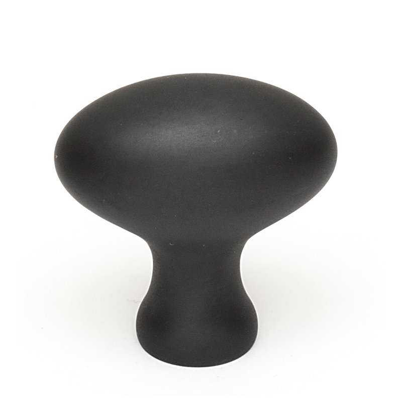Oval Knob, Bronze, 1.25" H x 0.75" W x 0.5" D