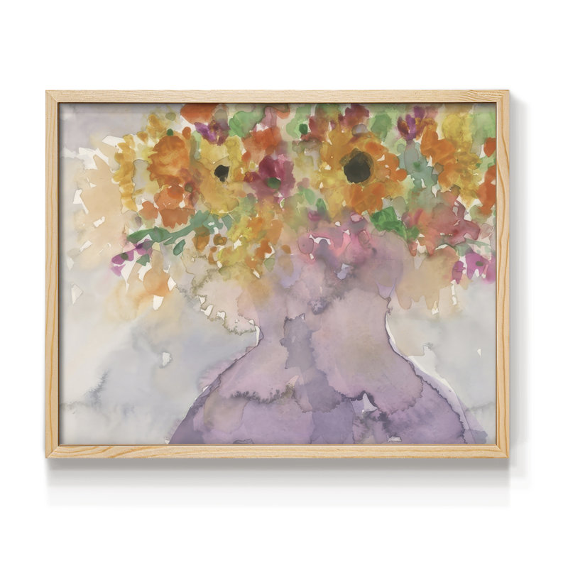«Garden Flair II», reproduction encadrée, H 8 po x l 10 po, Naturel