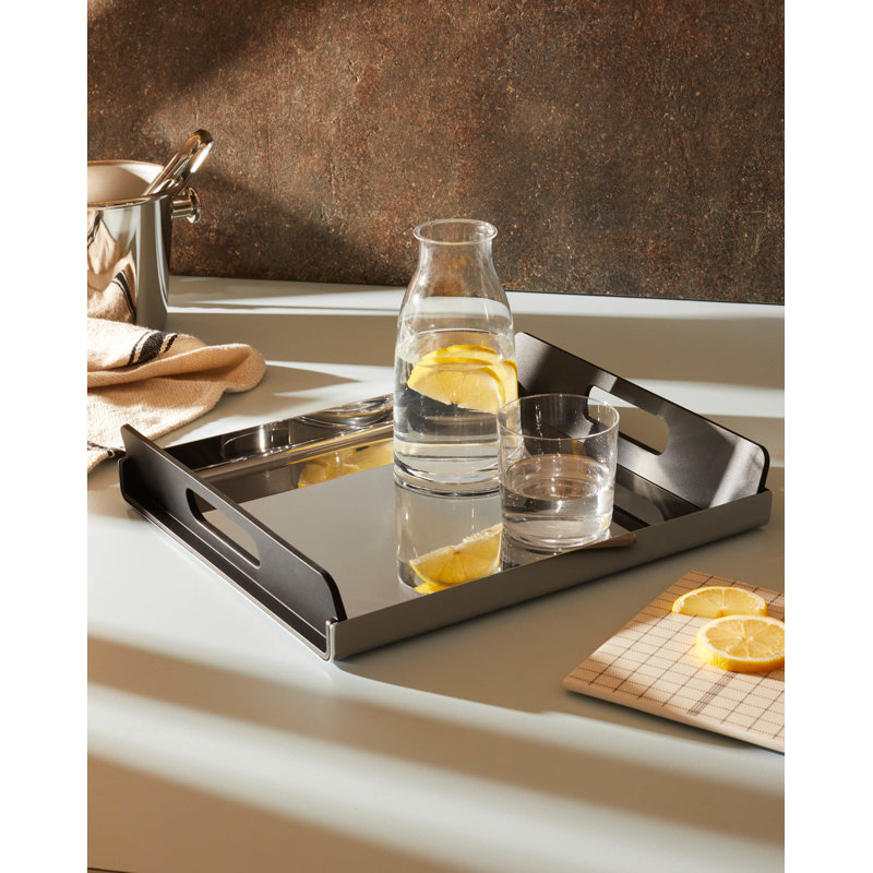 Vassily Rectangular Tray, 2.44" H x 11.82" W x 17.72" L