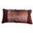 17X9 Black Springbok Pillow Case Suede
