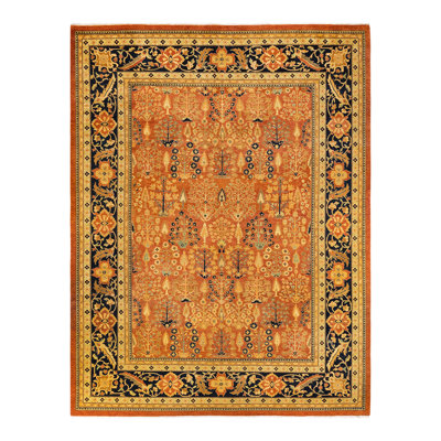 One-of-a-Kind 9' 2" X 11' 10" Hand Knotted Area Rug