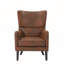 Studded Arm Chair Set, Elegant Wingback Design for Living Room, Study, and Bedroom Comfort
