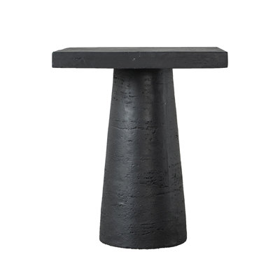 Table d'appoint carrée 20 pi x 20 po x 24 po avec base piédestal