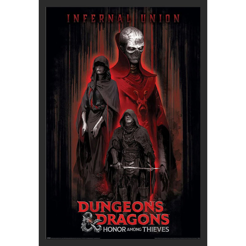 Dungeons & Dragons -Infernal Union, reproduction d'art sur papier