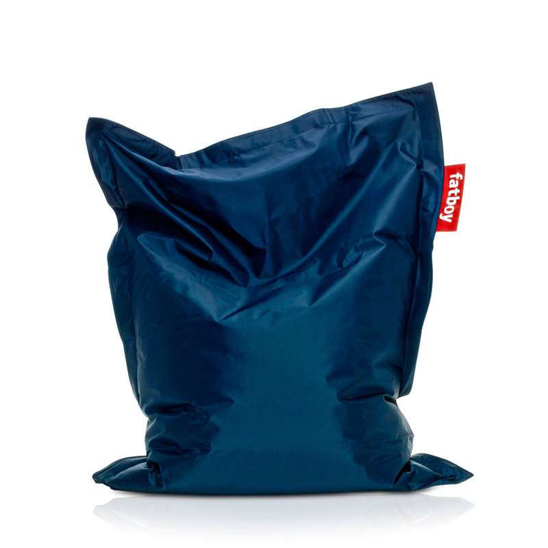 Original Slim Bean Bag Chair, Blue, 61" x 47"