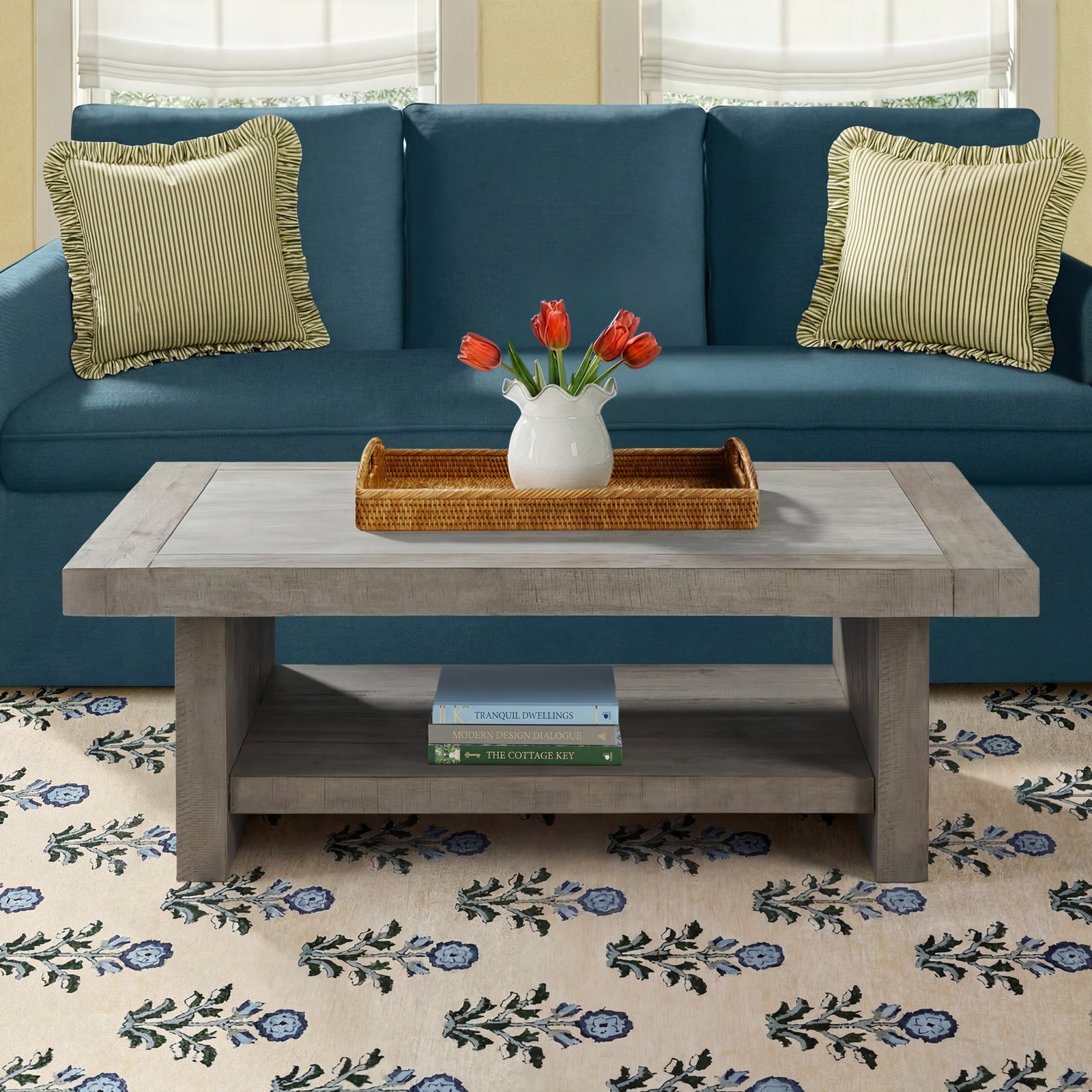 Stonebridge 50" Square Coffee Table