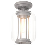 Fairwinds Outdoor Semi Flush Mount - Clear Glass