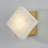 Sache Steel LED Flush Mounted Sconce
