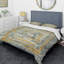 Tapisserie Gold Glam on Grey II - ensemble de housse de couette transitionnel - microfibre de polyester-38757418