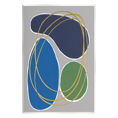 "Abstract Abstract Oblong Shapes" par Regina Moore