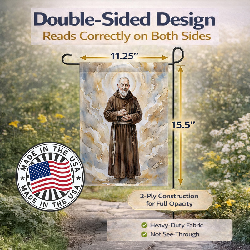 Saint Padre Pio, Garden Size, Saint Padre Pio