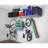 Garage Wall Shelf with Bike Tire Hooks