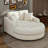 Modern Chaise Lounge Sofa Bed Upholstered Sofa Couch With Tufted Seat And Detachable Pillows-115839019