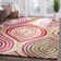 Abhay Hand Woven Jute/Chindi Geometric Rug in Natural