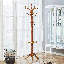 Simple Houseware Standing Coat And Hat Hanger Organizer Rack With Key Tray