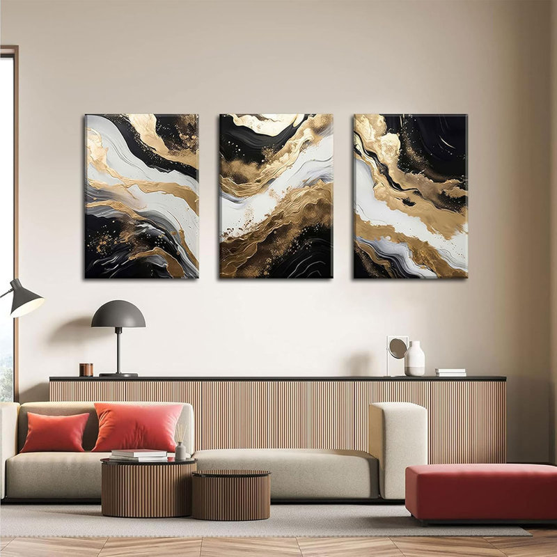3 Piece Wrapped Canvas Print