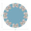 Pearl Bow Colony Vegan Leather Round Coasters-1480159594