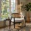 Chaise d'appoint rembourrée Cane-130829517