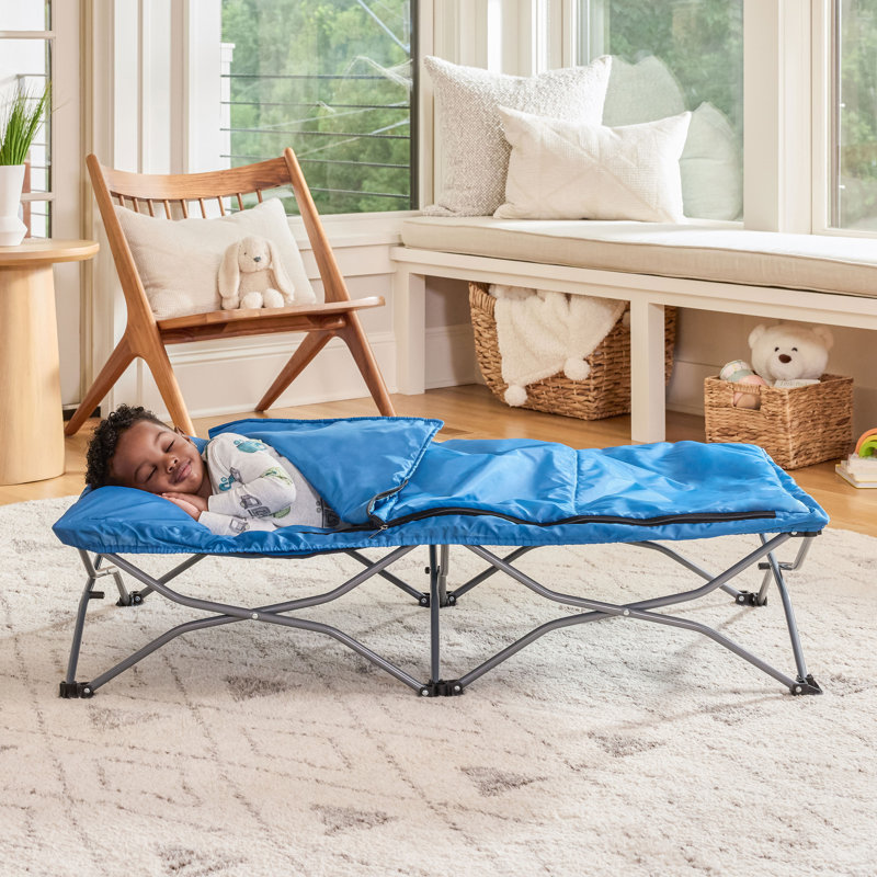 Deluxe My Cot® Portable Toddler Travel Bed with Sleeping Bag