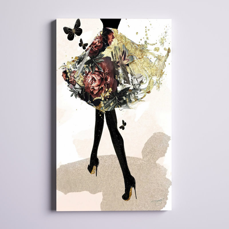 «Walk Away 2» par By Jodi - impression, Toile tendue, H 30 po x l 18 po x P 1 po
